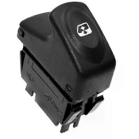 Interrupteur de lève-vitre électrique 6 broches 7700429998 pour Renault Kangoo 1997-2003, Megane 1995-2002, Scenic 1996-2003 et Clio II 1998-2001