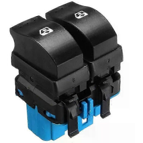 Commande de lève-vitre électrique avant droit 8200108269 pour Renault Trafic 2 - Nissan NV400 Vauxhall Movano Vivaro (1/5)