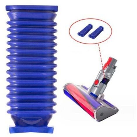 Set mit 3 blauen Schlauchersatzteilen für Dyson V8, V6, V7, V10 und V11 Saugroboter, Zubehör für Reinigungswalzenkopf und Schlauch (1/3)