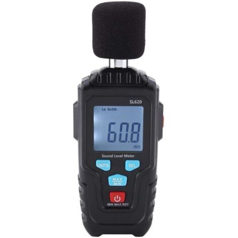 Schallpegelmesser/Schreiber 30-135 dB Geräuschmessung Audiopegeldetektor (1/5)