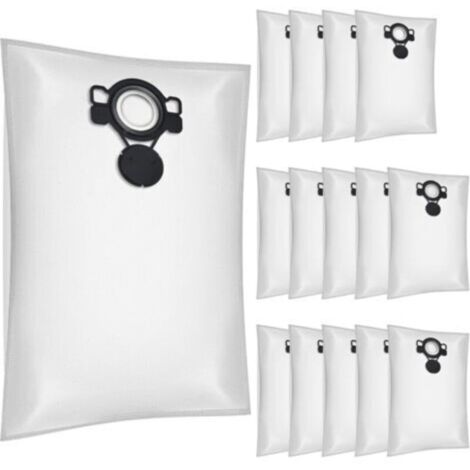 Packung mit 15 Vlies-Staubsaugerbeuteln für Makita VC2512L, VC3012L, VC2010L, VC2000L, VC2012L, VC3011L, VC3511L, VC2511L Typ (1/4)