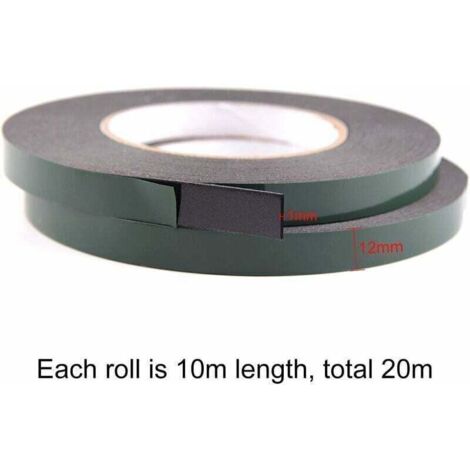Doppelseitiges Klebeband 9 mm breit - 5 m