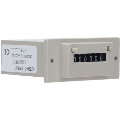 Elektronischer Impulszähler 0-999999 – Magnetinduktion, LCD, Batteriebetrieben, ABS LCD Zähler Elektronischer Impulszähler 0-999999 – Magnetinduktion, LCD, Batteriebetrieben, ABS LCD Zähler