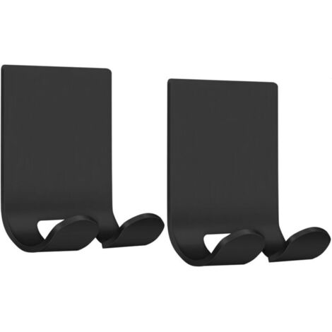 Set mit 2 wasserdichten Rasiererhaltern für die Dusche, Klebehaken, robuste Wandhaken, Handtuchhaken, Türhaken, Edelstahlhaken (1/4)