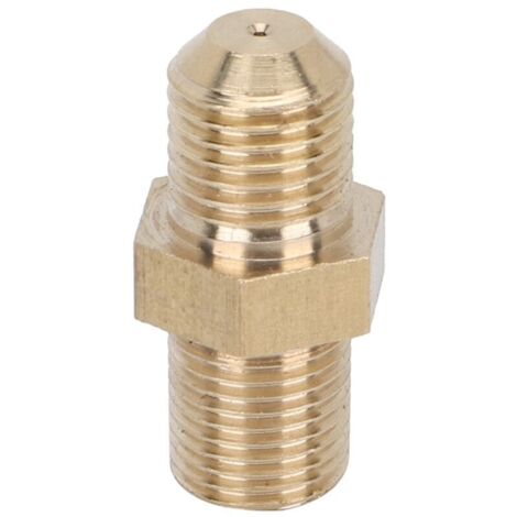 Korrosionsbeständiger Turbolader-Restriktor mit 1,0 mm Restriktor-Adapteranschluss für GT28 GT30 GT35 Kugellager. (1/4)