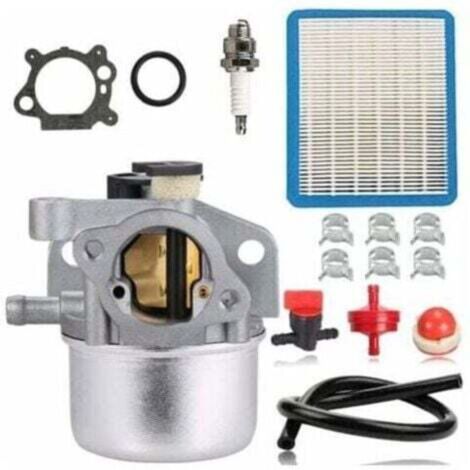 Vergaser für Briggs & Stratton 799871, 799866, 790845, 796707, 794304 Toro Recycler 22'' Motor Craftsman Rasenmäher Teile mit Luftfilter, Kraftstoffleitung und Primerpumpe (1/4)