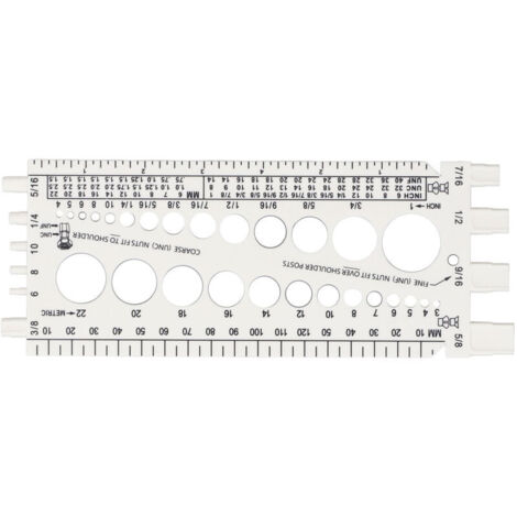 Integrierte ScrewFastner-Mutter, präzise und robuste Konstruktionsmessung für schnelle Montage, ideal für tragbare Werkzeugkästen (WEISS)
