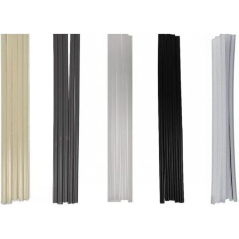 50 Stück Kunststoff-Schweißstäbe ABS/PP/PVC/PE-Schweißstangen, Kunststoff-Schweißrohre zum Schweißen