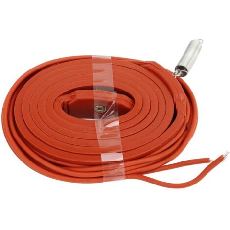 Selbstregulierendes, flexibles Heizkabel (220 V), Heizband, Frostschutzband für Klimaanlagen-Kompressor-Wasserschlauch, 75 W