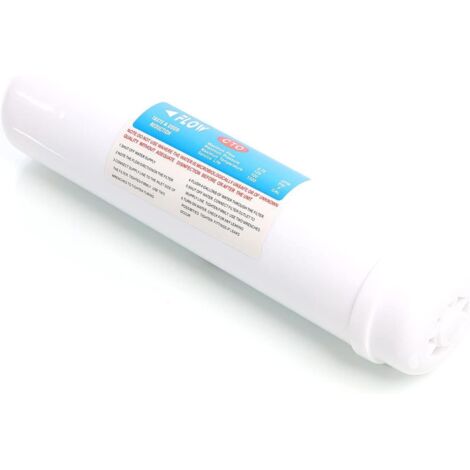 Naturewater CTO-10L Cartouche Charbon Actif Big Blue 10 Pouces 10 µm - Filtre Eau Potable Osmose Inverse Chlore Pesticides