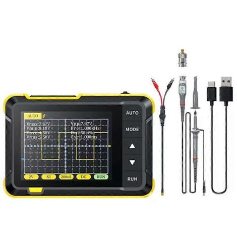 Petit oscilloscope numérique portable pour la mise à niveau de maintenance