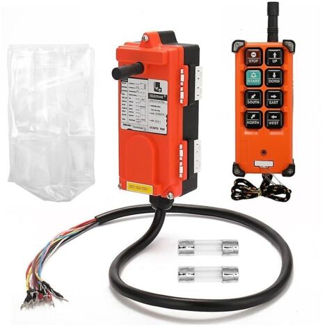 Interrupteur de commande à distance industriel F21E1B DC12-72V pour palan, grue, ascenseur (1/3)
