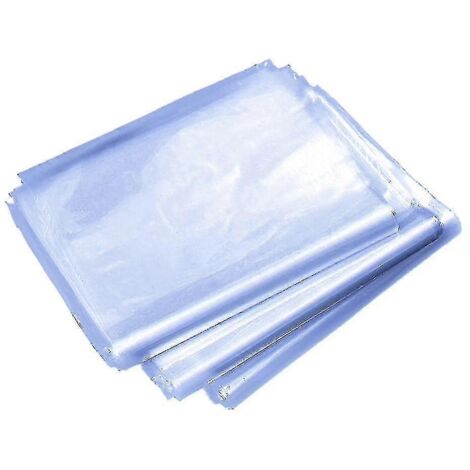 100 pièces de film thermorétractable transparent en PVC pour emballage (1/5)