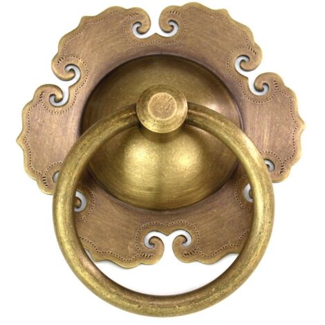Anneau de porte rond ancien pour fenêtre et porte, 6 cm (1/5)