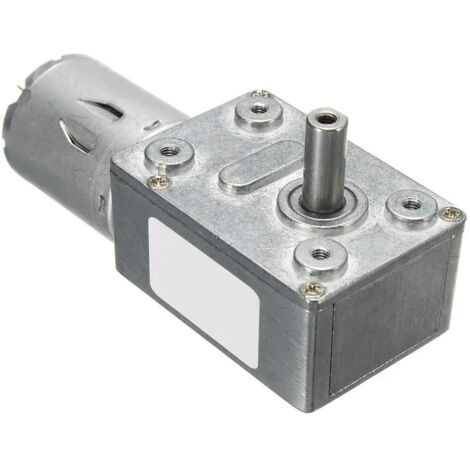 JGY370 DC 12V 90RPM Moteur CC à engrenage réversible à couple élevé réversible