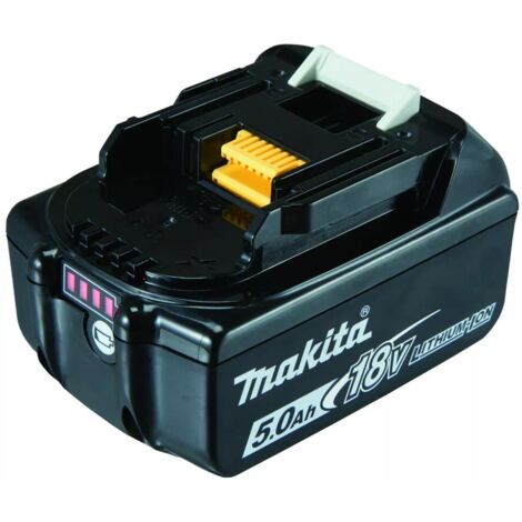 Batterie rechargeable Li-Ion 18V 5Ah – Autonomie prolongée – Indicateur LED de charge – Compatible outils Makita - 632F15-1