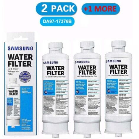 Lot de 3 filtres à eau de rechange pour réfrigérateur Samsung DA97-17376B DA97-08006C HAF-QIN HAF-QIN/EXP (1/4)
