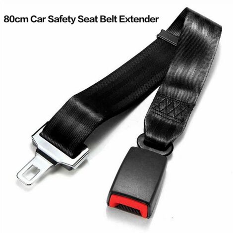 Rallonge de ceinture de sécurité auto avec boucle de verrouillage réglable, 80 cm (1/4)