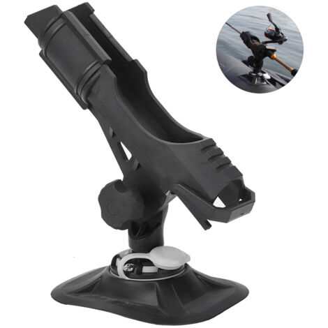 Support universel de fixation pour canne à pêche, support en plastique pour kayak, canoë, bateau ou yacht