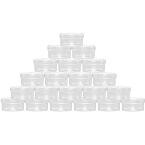 Boîte de rangement pour 50 pièces de montres en plastique, perles et accessoires de loisirs créatifs. Organisateur de bijoux et accessoires. (1/5)