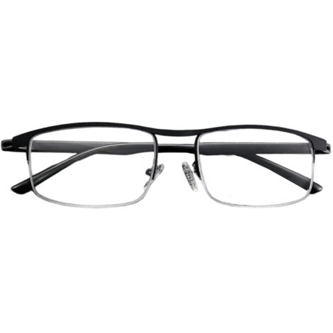 Lunettes de lecture progressives internes à foyer multiple, lunettes de lecture à zoom intelligent anti-lumière bleue, lunettes de lecture double usage pour la lecture de loin et de près (1/5)