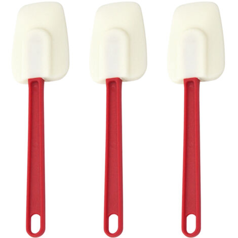 Grattoir et cuillère en caoutchouc, grattoir haute température, grattoir de cuisine professionnel, grattoir en caoutchouc durable
