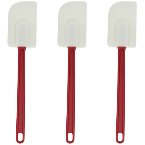 grattoir et cuillère en caoutchouc silicone, grattoir haute température, grattoir de cuisine professionnel, grattoir durable