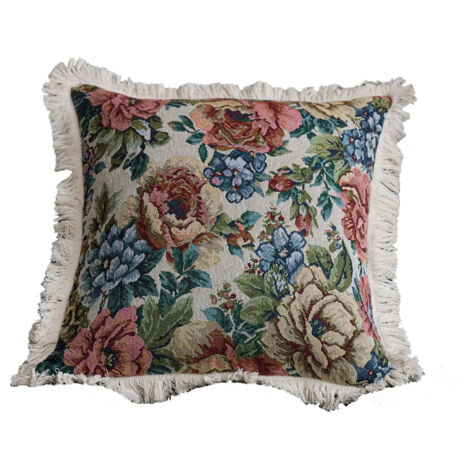 Coussin de canapé jacquard multicolore, coussin de chevet, coussin de salon, coussin de chaise, coussin de voiture sans noyau (1/5)