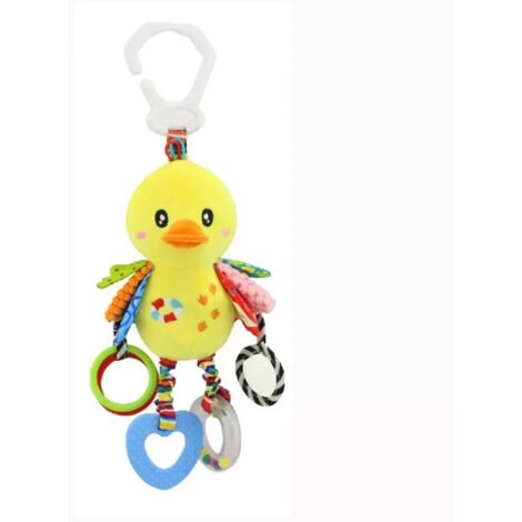 Jouet Suspendu Bébé Hochet Peluche Coloré – Hochet Doux Pour Poussette, Berceau Et Parc, Développement Sensoriel