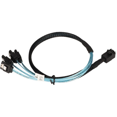 CableCreation Câble interne Mini SAS HD, Câble Mini SAS SFF-8643 vers