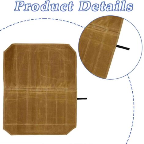 Sac De Rangement Pour Couverts De Camping - Pochette Multifonction Porte-couverts, Fourchettes, Cuillères - Pour Pique-nique, Voyage