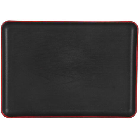 Plateau rectangulaire en plastique acrylique imitation bois pour restauration rapide, hôtel, restaurant, etc. - Modèle 692 (1/5)