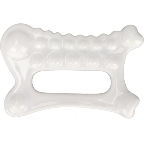 Planche de massage Gua Sha pour le visage en céramique, réduisant la graisse, antistatique, portable, pour un massage complet du corps (femmes et adultes). (1/5)