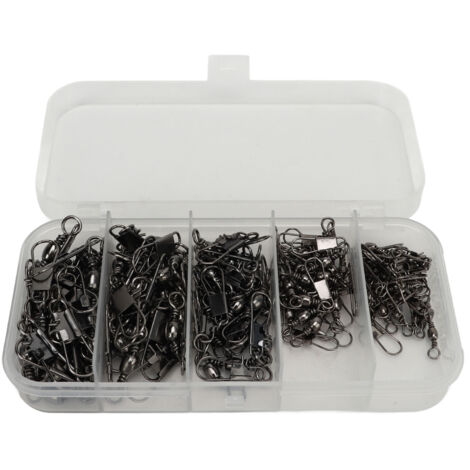 Piscorush Lot de 70 émerillons de pêche multi-tailles en