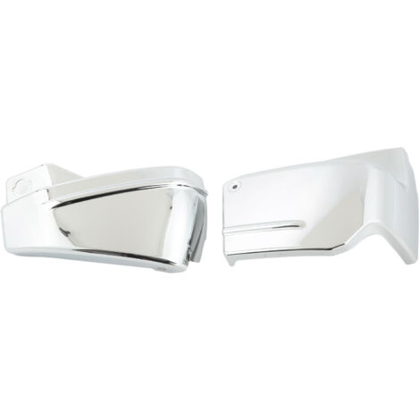 Paire de caches latéraux de batterie pour moto VStar 650 DragStar 650 XVS650 XVS650A (toutes années) (chrome) (1/5)