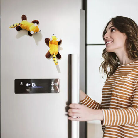 Aimants Frigo Animaux En Peluche - Jouets Magnétiques éducatifs Pour Enfants 1-3 Ans - Décoration Cuisine Ludique
