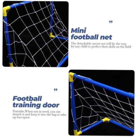 QIFAshma Buts De Football Enfants Extérieur Pliable, D'entraînement De