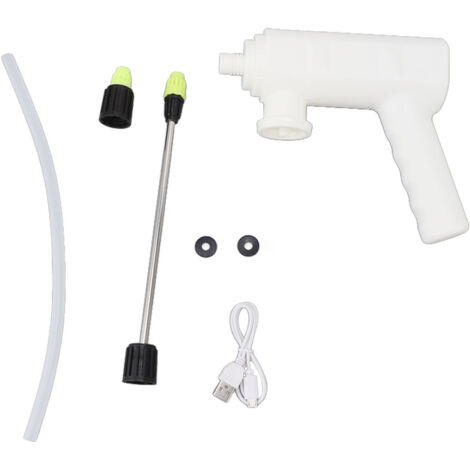 Pulvérisateur électrique pour plantes avec buse, alimenté par batterie et rechargeable par USB, tête de pulvérisation automatique portable avec barre de pulvérisation pour jardin et maison. (1/5)
