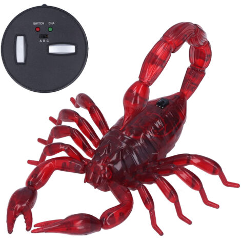 Scorpion électronique Farces Voiture Scorpion Télécommandée - Jouet Effrayant Pour Halloween Et Farces Voiture Télécommandée Scorpion Escomdp RC Effrayant Halloween Cadeau Enfant