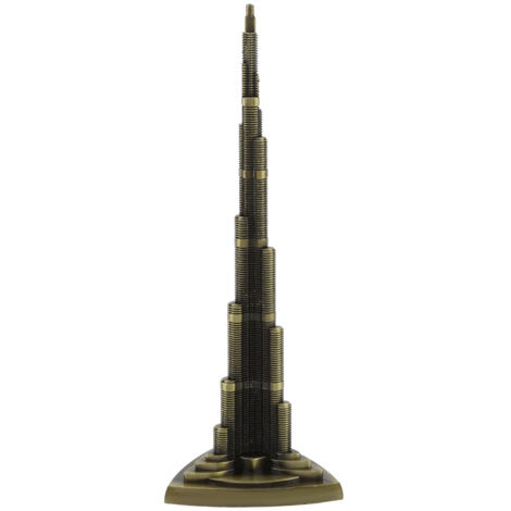 Maquette de la tour Khalifax, décoration de bureau, cadeau, maquette de bâtiment célèbre (1/5)