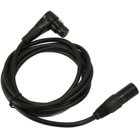 Câble Micro XLR Mâle Vers XLR Femelle Jaune 1,5m - Câble Audio Équilibré Haute Qualité