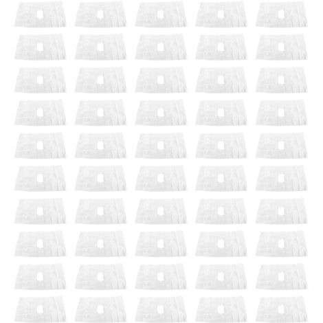 Lot de 50 visières de protection portables pour la réanimation cardiopulmonaire, destinées aux secouristes et aux hôpitaux. (1/5)