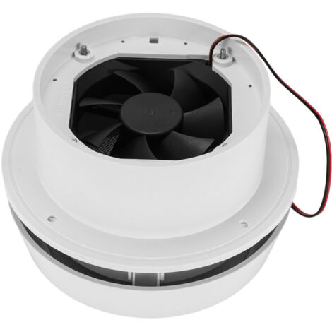 Ventilateur Extraction 12V Pour Camping-car - Grille Latérale 9,7 Cm, Silencieux <50dB, 4500 Tr/min, Refroidissement Rapide Frigo, Installation Facile