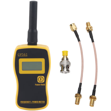 GY561 Wattmètre numérique RF et fréquencemètre pour radio bidirectionnelle avec câble SMA-F