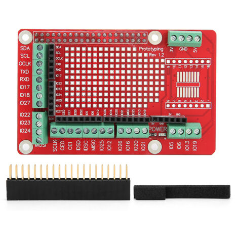 Modul Extention Raspberry Pi 4 Module de carte d'extension multifonctionnel pour prototype Raspberry ...