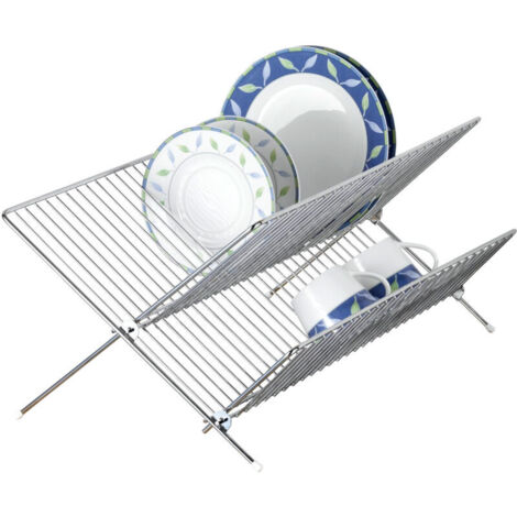 Description générale
L'égouttoir à vaisselle Duo de est l'accessoire indispensable pour votre cuisine moderne. Fabriqué en métal chromé brillant, cet égouttoir argenté offre une grande capacité de sto (1/5)
