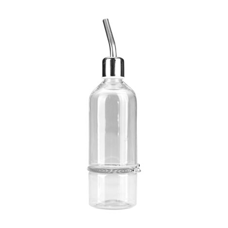 Distributeur automatique d'eau pour lapins, perroquets et autres oiseaux, avec tétine à bille en acier inoxydable. (1/5)