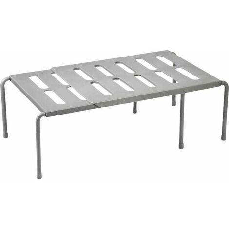Étagère de rangement extensible, longueur de 36 cm à 69 cm - Multifonctionnelle - Étagère de rangement extensible pour la cuisine, convient pour la salle de bain, la cuisine, le rangement des cosmétiq