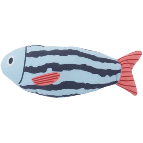 Jouets pour chats en forme de poisson, jouets interactifs à mâcher pour chats d'intérieur, jouets à l'herbe à chat avec son, jouet à mâcher pour chatons (1/5)
