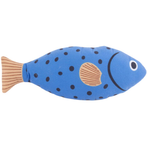 Jouets pour chats en forme de poisson, jouets interactifs à mâcher pour chats d'intérieur, jouets à l'herbe à chat avec son, jouet à mâcher pour chatons (1/5)